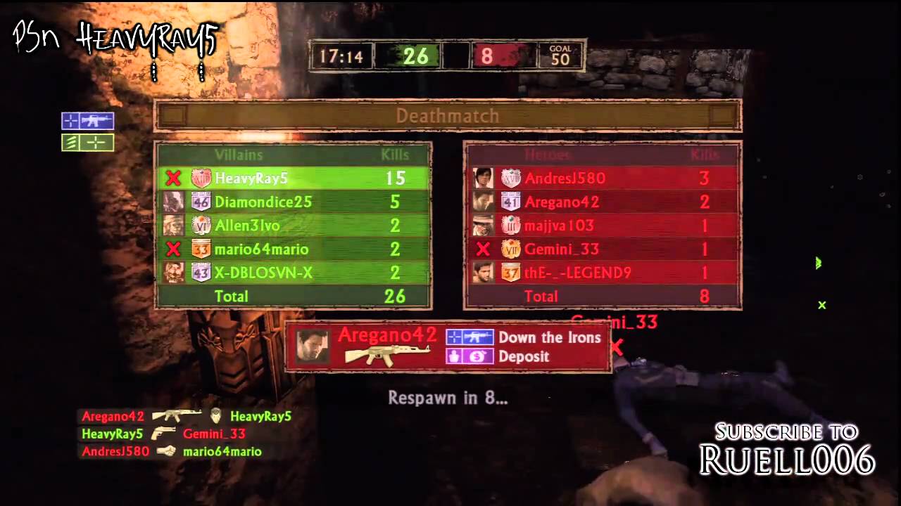 UC2- HeavyRay5 goin off