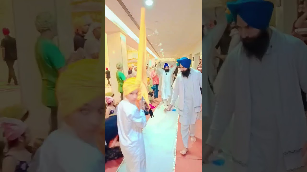 24,9, 2023sukhasan seva guru granth sahib ji Gurudwara manji sahib alamgir sahib ldh #alamgir_sahib