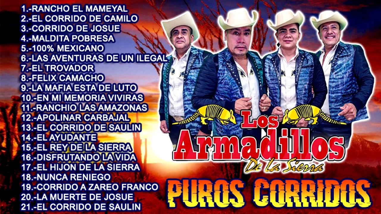 💥 Puros Corridos Mix 2026 ⚡⚡⚡  Los Armadillos De La Sierra ✅✅✅