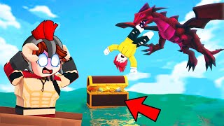 ¡99.9% IMPOSIBLE ROBAR EL TESORO DE ROBLOX! 😱 LOS COMPAS VS EL DRAGÓN DE ROBLOX 🏴‍☠️ INVICTOR