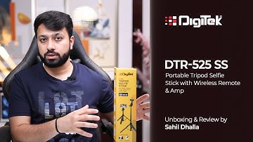 Sahil Dhalla: Discovers the amazing Digitek DTR-525 SS Portable Tripod Selfie Stick
