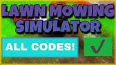 All New Lawn Mowing Simulator Codes 2020 Valentine Codes