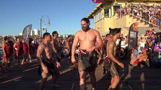 New Zealand's Māori at Santa Monica Pier