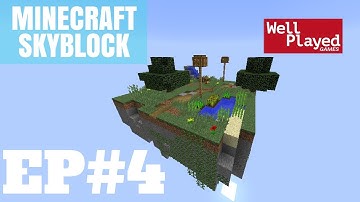 Minecraft Skyblock Ep4 Conquering The Nether