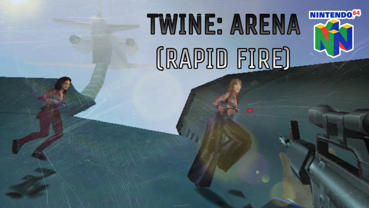 007 - THE WORLD IS NOT ENOUGH N64 - FREE FOR ALL (RAPID FIRE WEAPONRY) #7