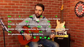 DENİZ ÜSTÜ KÖPÜRÜR Cover, Akor ve Ritim (Rinna nay)