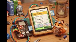 【ESP32 x ILI9341 觸控全應用 04】觸控螢幕版MP3播放器