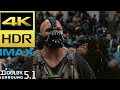 Batman vs bane final fight scene in imax  the dark knight rises 2012 movie clip 4kr