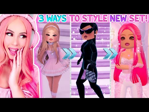 3 NEW WAYS To STYLE The *NEW* SNOW SWAN SET In Royale High... Roblox
