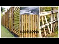 15 Ideias de sustentabilidade com bambus | CERCA de BAMBU | muro ecológico