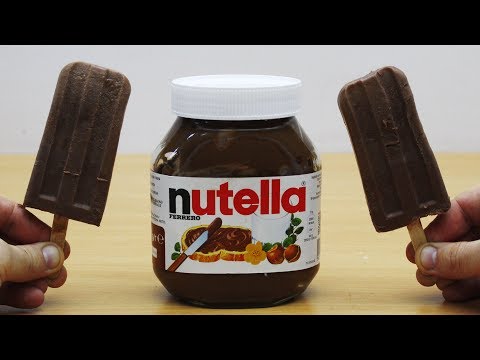 DIY Real Nutella Milk IceCream