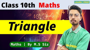 Triangle | Class 10th | Maths #triangle #cbse #class10 #maths