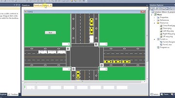 C#.Net Traffic Signal (TSMS) CS619-VU-Final Project Coding Part03