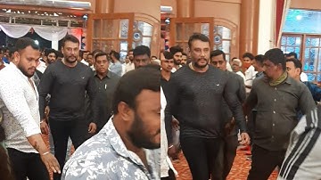 D Boss Mass Entry In Fans Marriage | Exclusive Video | Darshan Thoogudeepa | Challengingstar