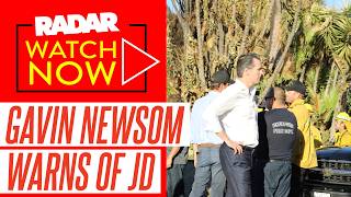 Gavin Newsom Issues Warning About 'Dangerous' JD Vance - And Claims He's 'Almost More' Terrified of