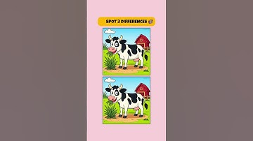 Spot  3 Differences | Illustration Version #41