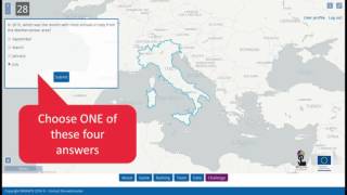 MYGEOSS MIGRATE - how to play