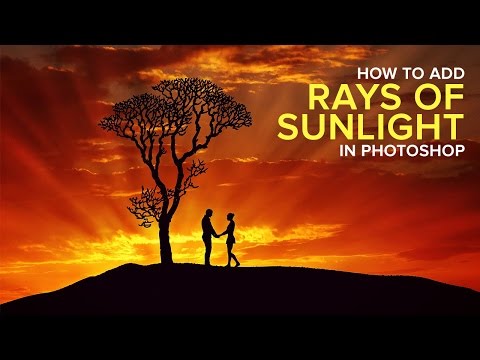How to Add Rays Of Sunlight to a Photo in Photoshop