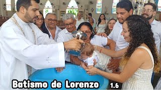Batizado do meu príncipe neném/Meu Lorenzo/1 ano e 6 meses