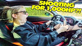 I Let Her DRIVE My Supercar Before MAJOR Mods!!