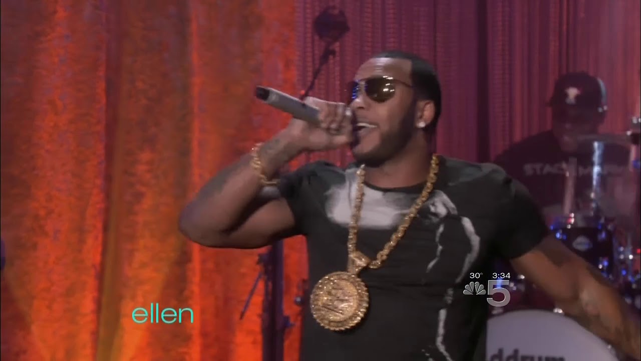 Flo Rida - Club Can't Handle Me (2010)(Ellen 720p)