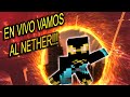 🔴🔴🔴MINECRAFT TÈCNICO CAPITULO 9:VAMOS AL NETHER A POR NETHERITE!!!!🔴🔴🔴