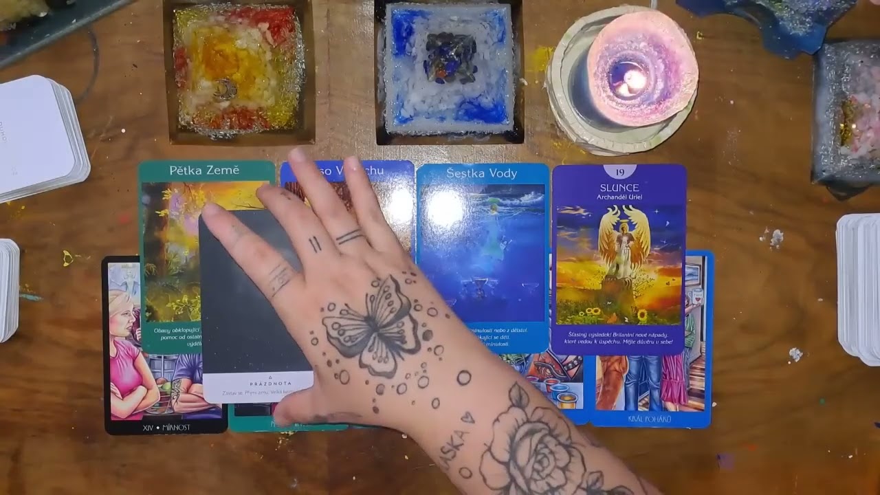 ‼️ENERGIE VAŠÍ OSOBY+CO VÁM CHCE ŘÍCT ♥️🤩‼️... #vykladkaret #opakovani 