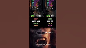 GTX 1080 Ti vs RTX 4060 - GTX 1080 Ti Still Holding Up vs RTX 4060?