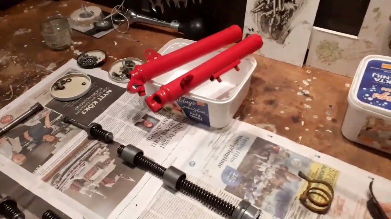 Framgaffel renovering del 2 av 3