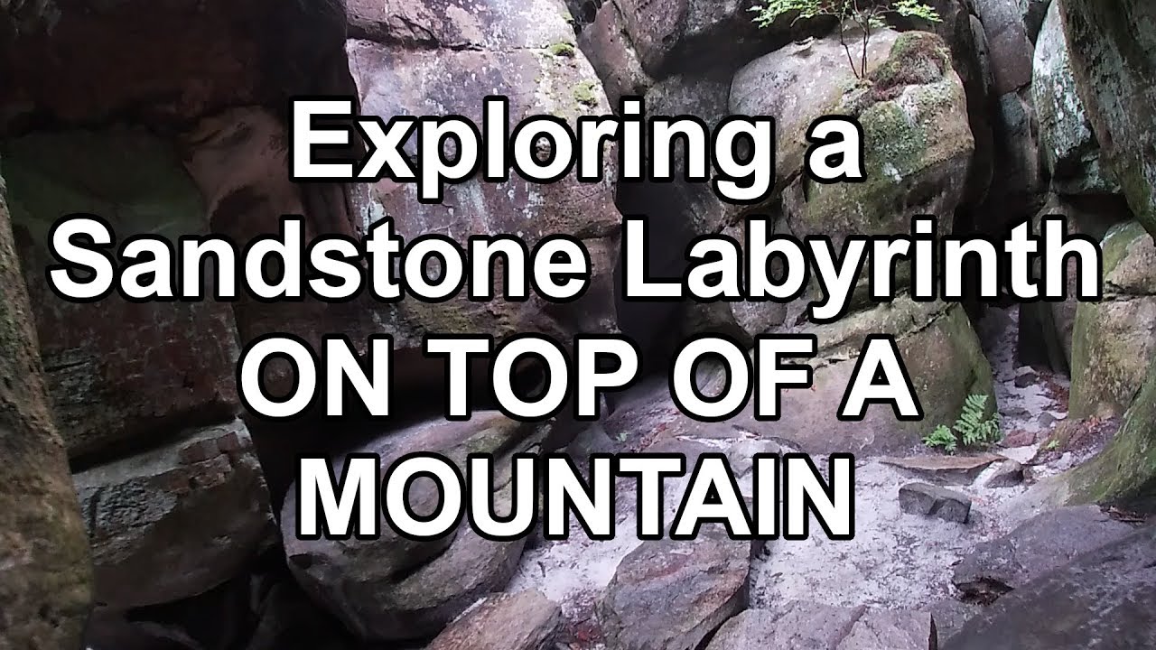 Exploring a Natural Sandstone Labyrinth at The Channels Nature Preserve | Rosedale, VA
