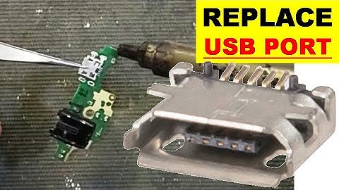 {606} How To Replace USB Charging Port In Smartphone / Change USB Connector in Mobile Phone