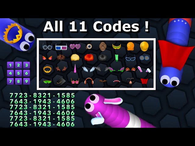 Slither.io Pikachu New Skin Codes and Epic Slitherio Best Gameplay 