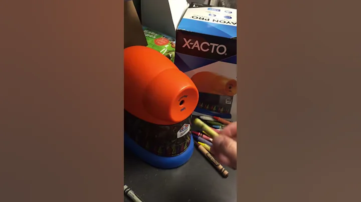 Elmer's Crayon Sharpener! Best thing since sliced ...