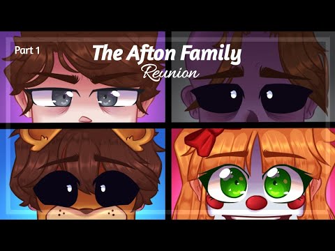 || The Afton Family Reunion || Part 1 || Full Tweening || Gacha Club ||