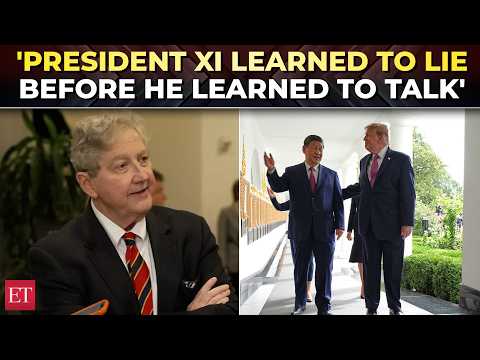 'Turn the other cheek; they'd stab you in neck!': GOP Sen Kennedy warns Trump not to trust 'liar' Xi