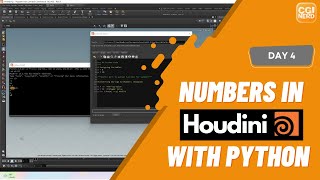 Day 4 - Numbers in Houdini with Python | Houdini 10 Day Introduction to Python