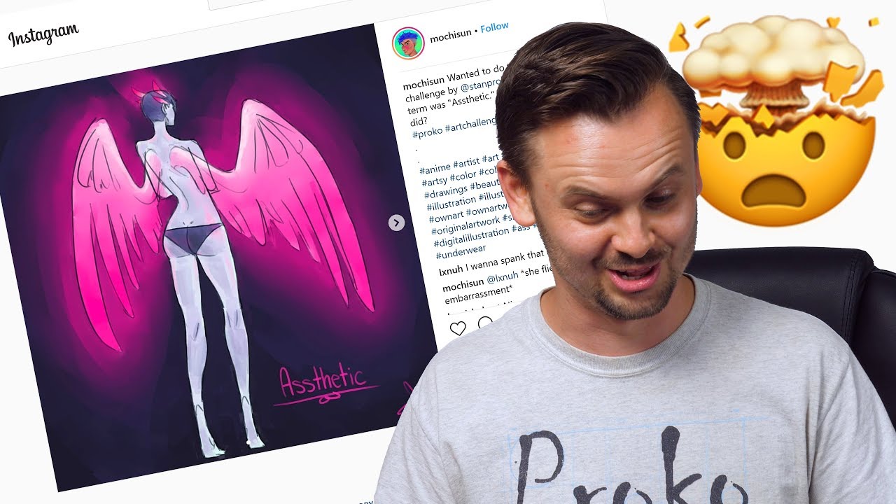 ⁣Reacting to YOUR Drawings - Super Art Challenge