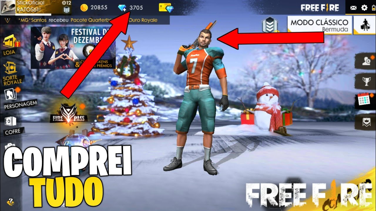 Garena Free Fire Brasil on X: O x1 dos Crias ganhou sua Edição de Natal e  pra terminar esse ano com chave de ouro, convidamos diversos  influenciadores e pro players pra esse