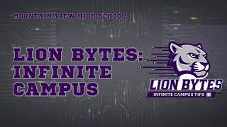 Lion Bytes | How to Check Student Fees in Infinite Campus