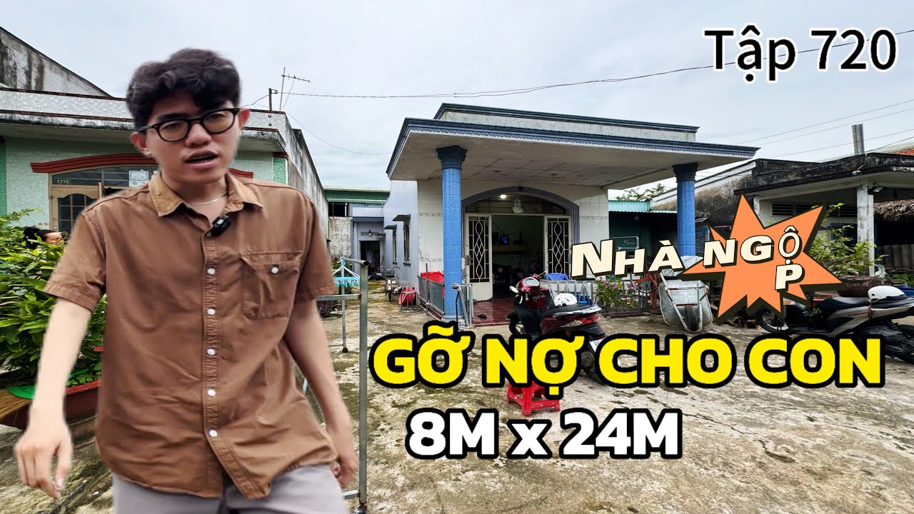 Cầm tỷ mấy có nhà dân cấp 4 rộng 8x24m kiên cố cặp QL1A🔥 | Tập 720 - Việt Phạm Nhà Đất