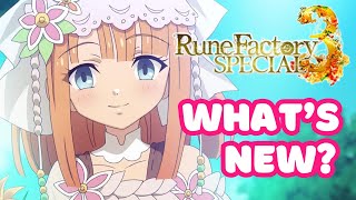 ALL NEW FEATURES | What is Rune Factory 3: Special?