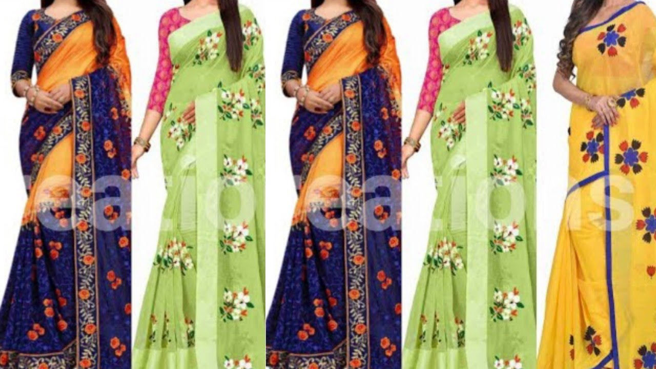 Beautiful Printed Saree Designs 2022 