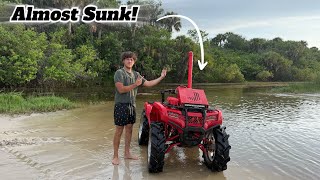 Beating On My Brand New Built Rancher! (Almost Sunk!)