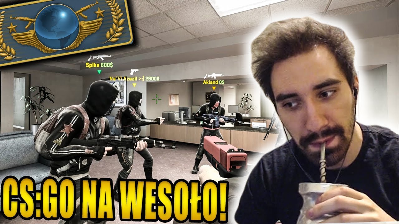 NIE UMIEM STRZELAĆ ALE UMIEM KRZYCZEĆ DO MIKROFONU *CS:GO NA WESOŁO XD*