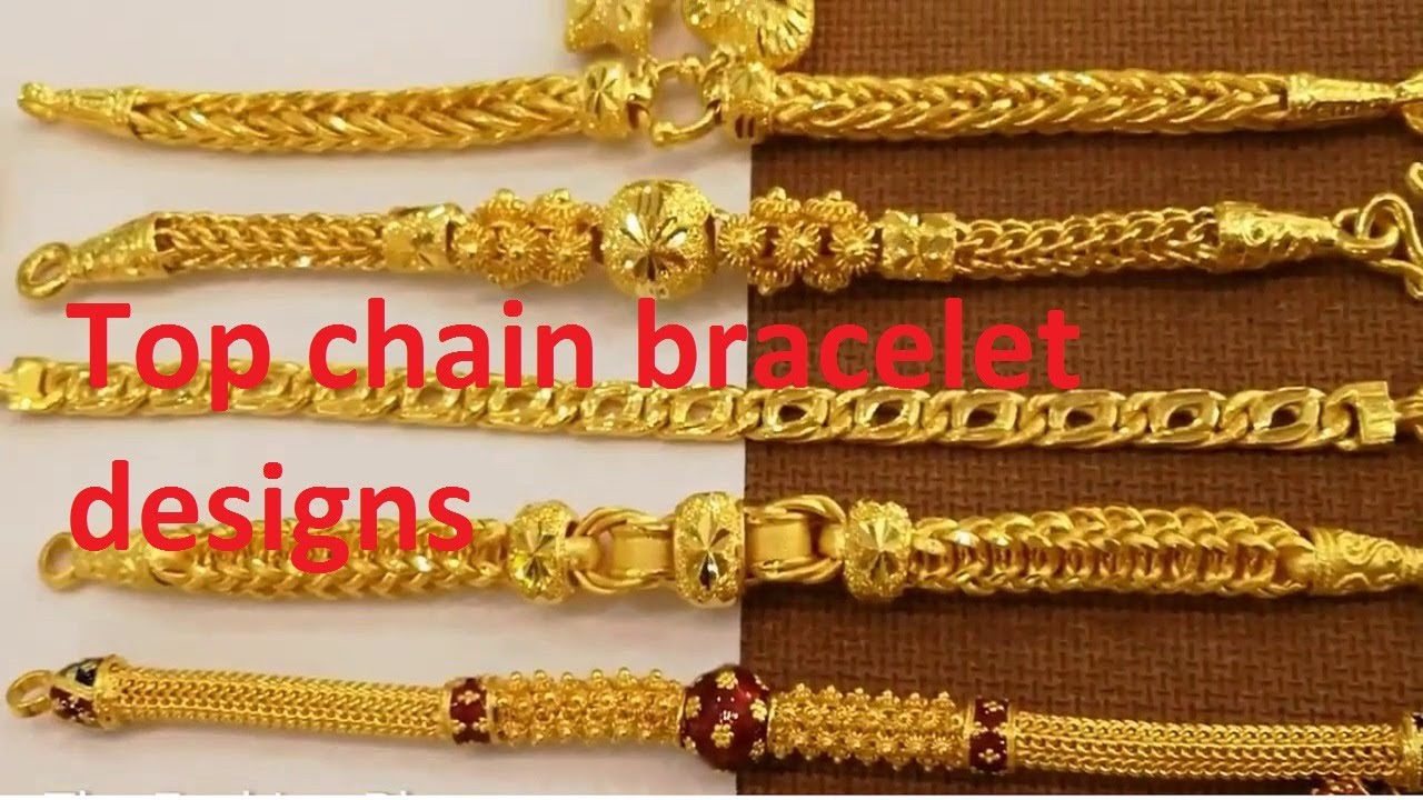 Top chain bracelet designs for girls in 