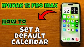 How to Set a Default Calendar iPhone 15 Pro Max screenshot 5