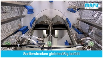 MAFU Federzuführung für übergroße Federn in Medizin- und Pharmaausführung