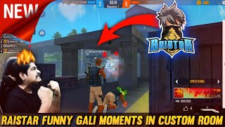 Raistar Funny Gali Moments In Gyan Gaming Custom Room - Garena Free Fire