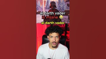 AI DARTH VADER IS INSANE 😭 #shorts