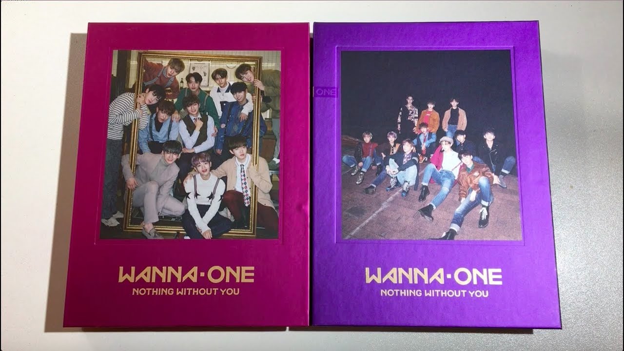 Unboxing Wanna One 워너원 1st Album Repackage 1 1 0 Nothing Without You Wanna One Ver Youtube